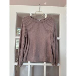 Green Envelope Los Angeles Mauve Long Sleeve Shirt